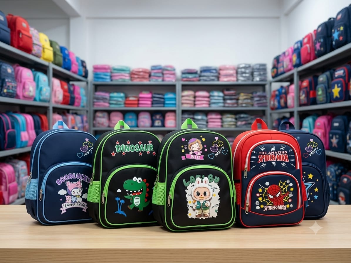 Dinosaur and Kuromi Bags